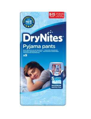 Huggies DryNites Boy 8-15 let 27-57 kg absorpční kalhotky 9 ks Huggies