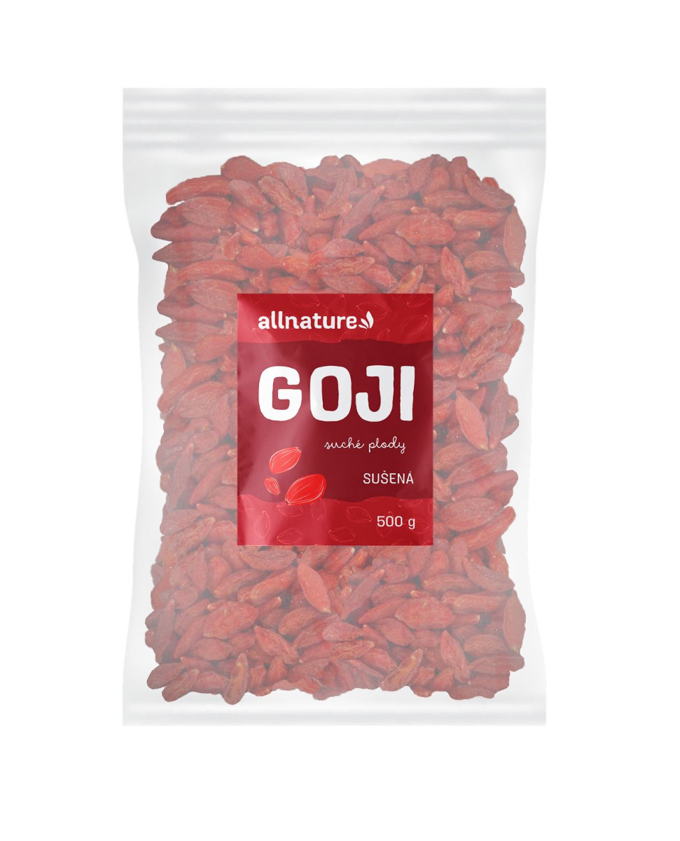 Allnature Goji sušené plody 500 g Allnature