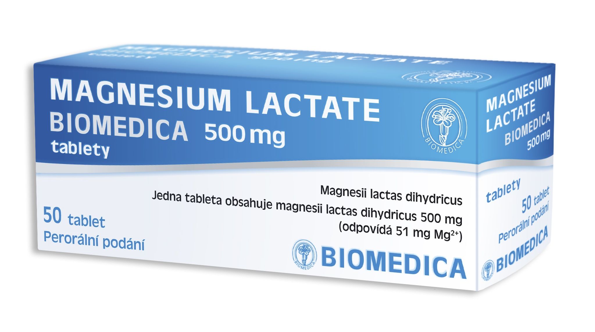 Biomedica MAGNESIUM LACTATE 500 mg 50 tablet Biomedica