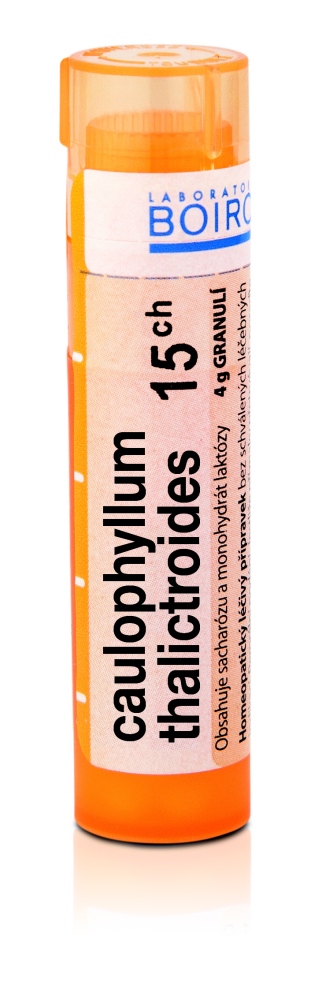 Boiron CAULOPHYLLUM THALICTROIDES CH15 granule 4 g Boiron
