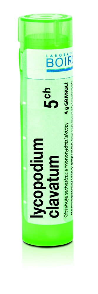 Boiron LYCOPODIUM CLAVATUM CH5 granule 4 g Boiron