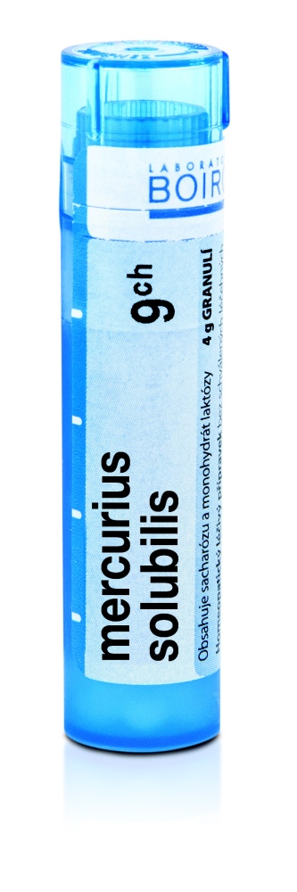 Boiron MERCURIUS SOLUBILIS CH9 granule 4 g Boiron