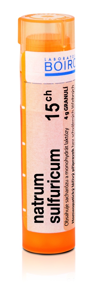 Boiron NATRUM SULFURICUM CH15 granule 4 g Boiron