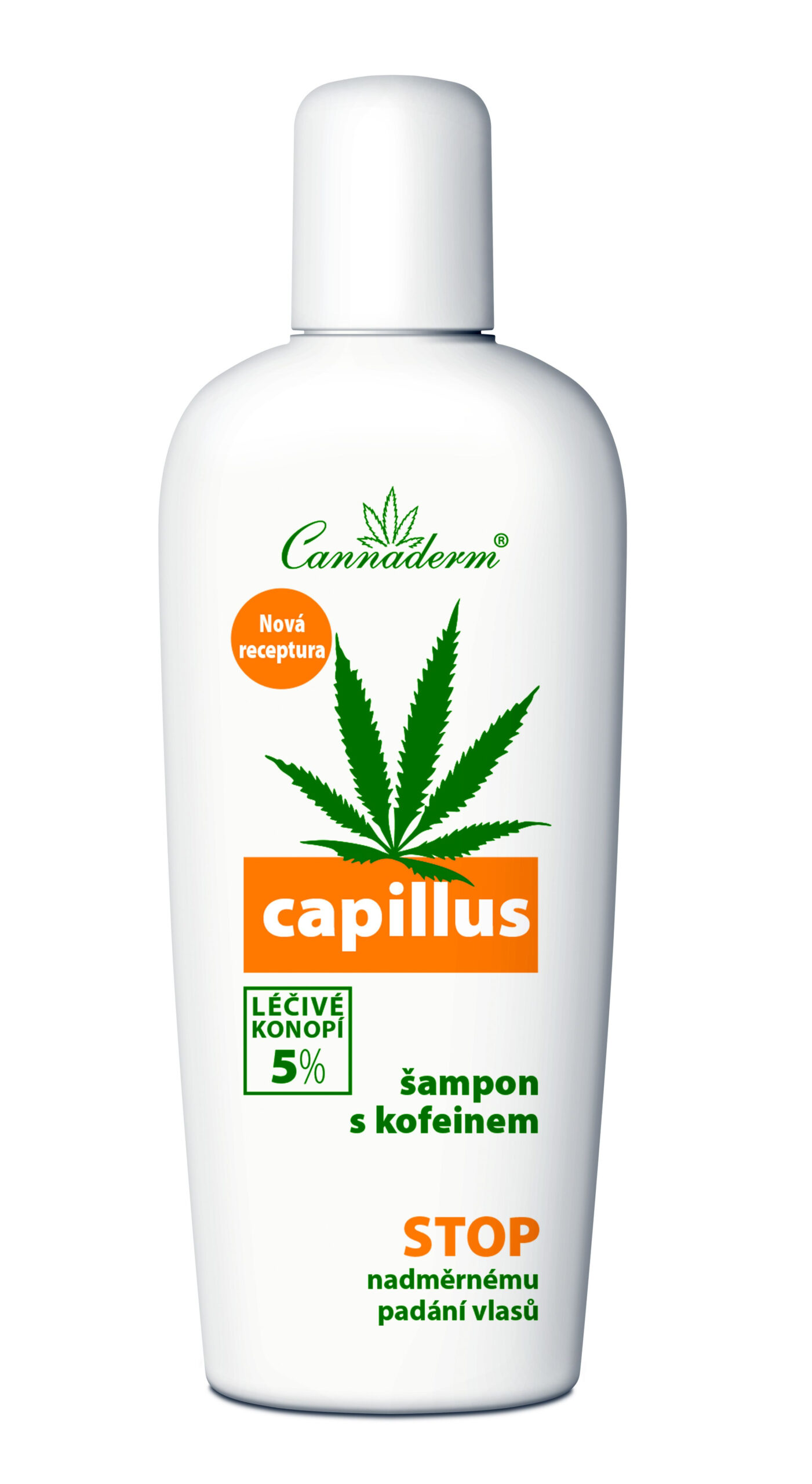 Cannaderm Capillus Šampon s kofeinem 150 ml Cannaderm