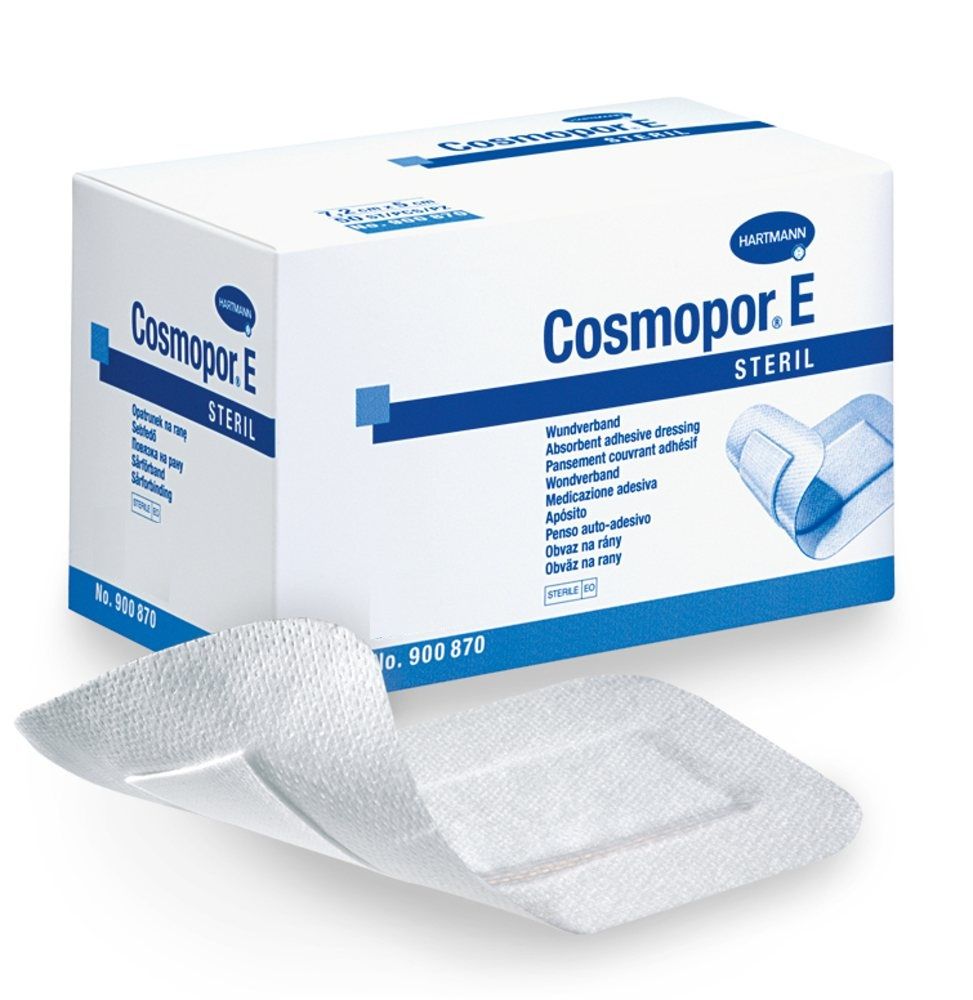 Cosmopor E Steril 10 x 8 cm krytí na rány 25 ks Cosmopor