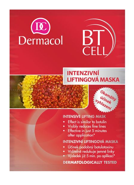 Dermacol BT Cell Intenzivní liftingová maska 2x8 g Dermacol