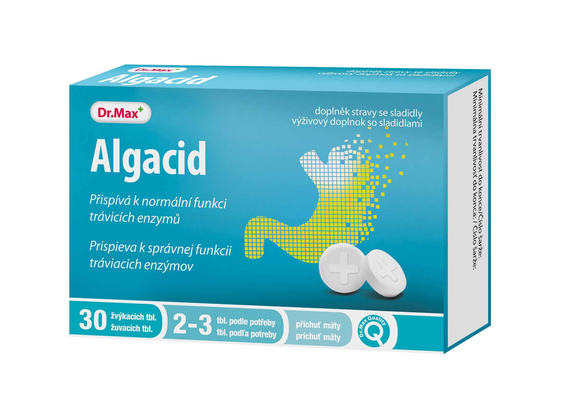 Dr.Max Algacid 30 žvýkacích tablet Dr.Max
