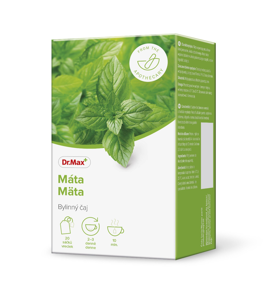 Dr.Max Máta bylinný čaj 20x1