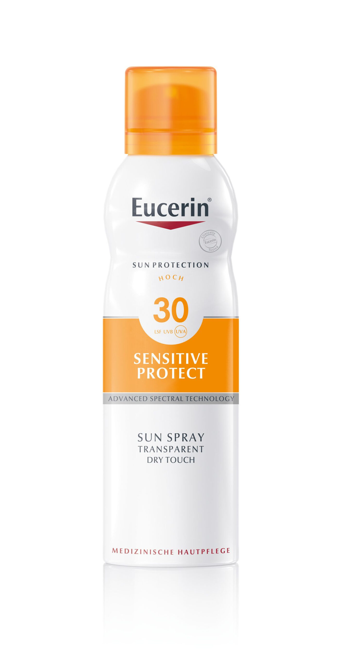 Eucerin Sensitive Protect Dry Touch SPF30 transparentní sprej 200 ml Eucerin