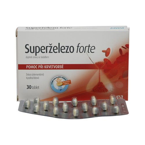 Favea Superželezo forte 30 tablet Favea