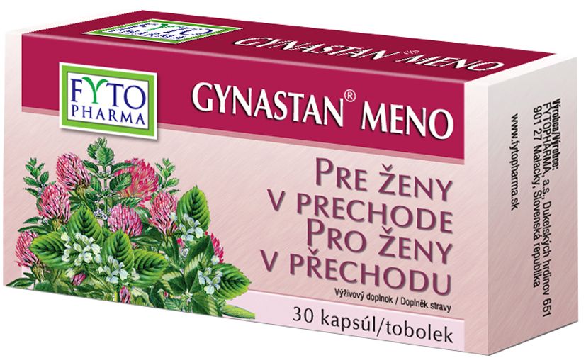 Fytopharma Gynastan Meno tobolky při menopauze 30 ks Fytopharma