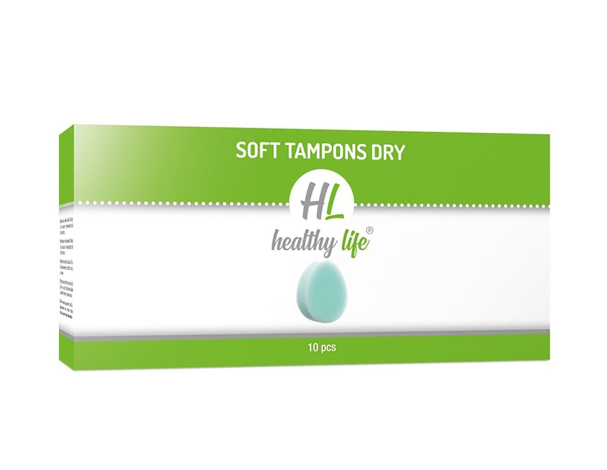 Healthy life Soft tampons Dry 10 ks Healthy life