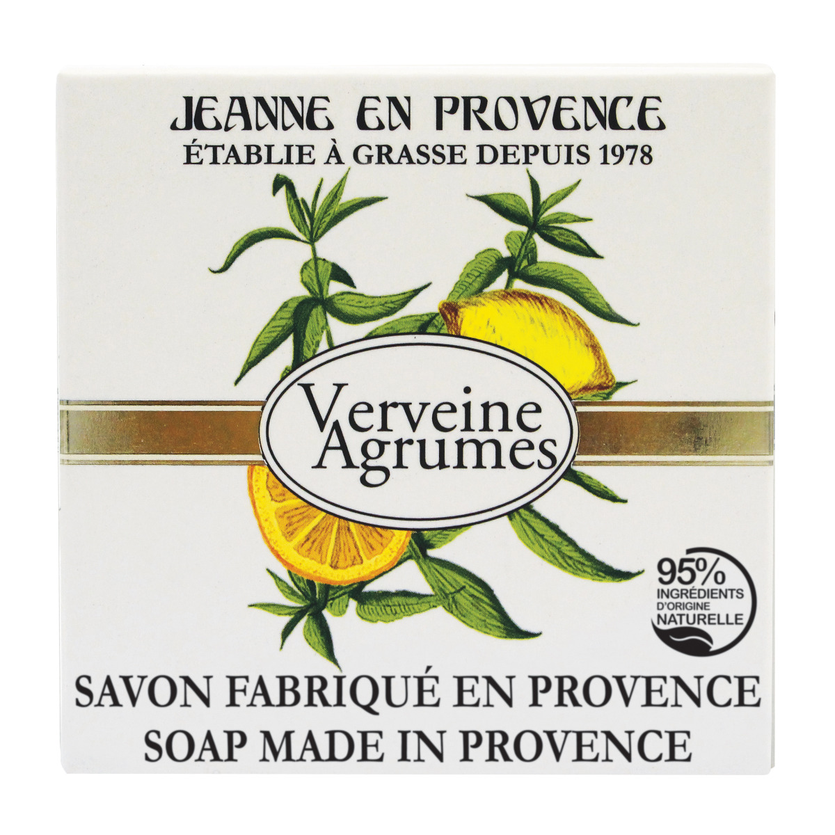 Jeanne en Provence Mýdlo Verbena 100 g Jeanne en Provence