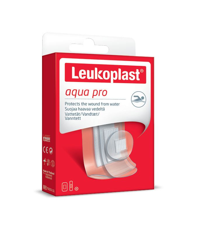 Leukoplast Aqua Pro Náplast voděodolná 3 velikosti 20 ks Leukoplast
