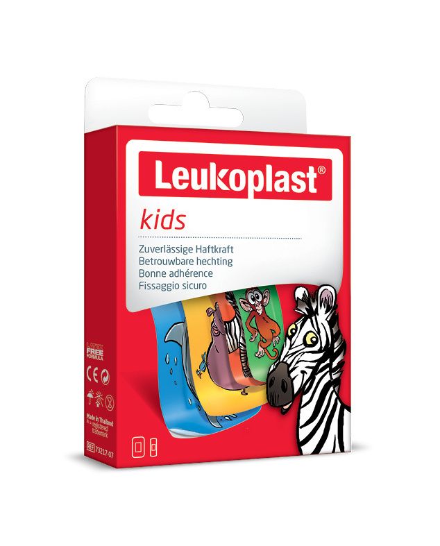 Leukoplast Kids Náplast dětská 2 velikosti 12 ks Leukoplast