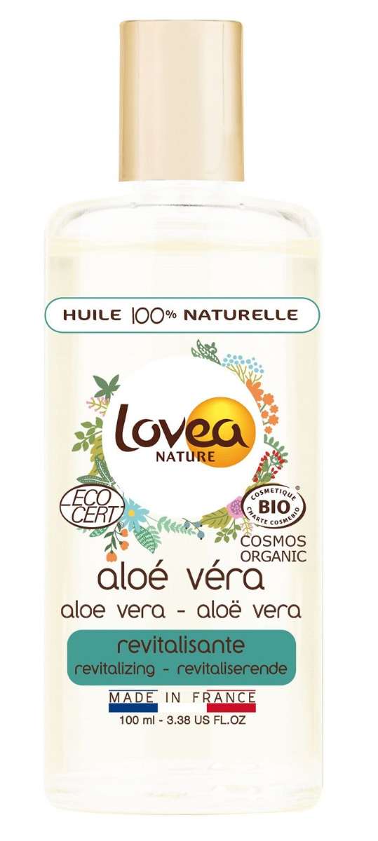 Lovea 100% Přírodní BIO revitalizační tělový olej s aloe vera 100 ml Lovea