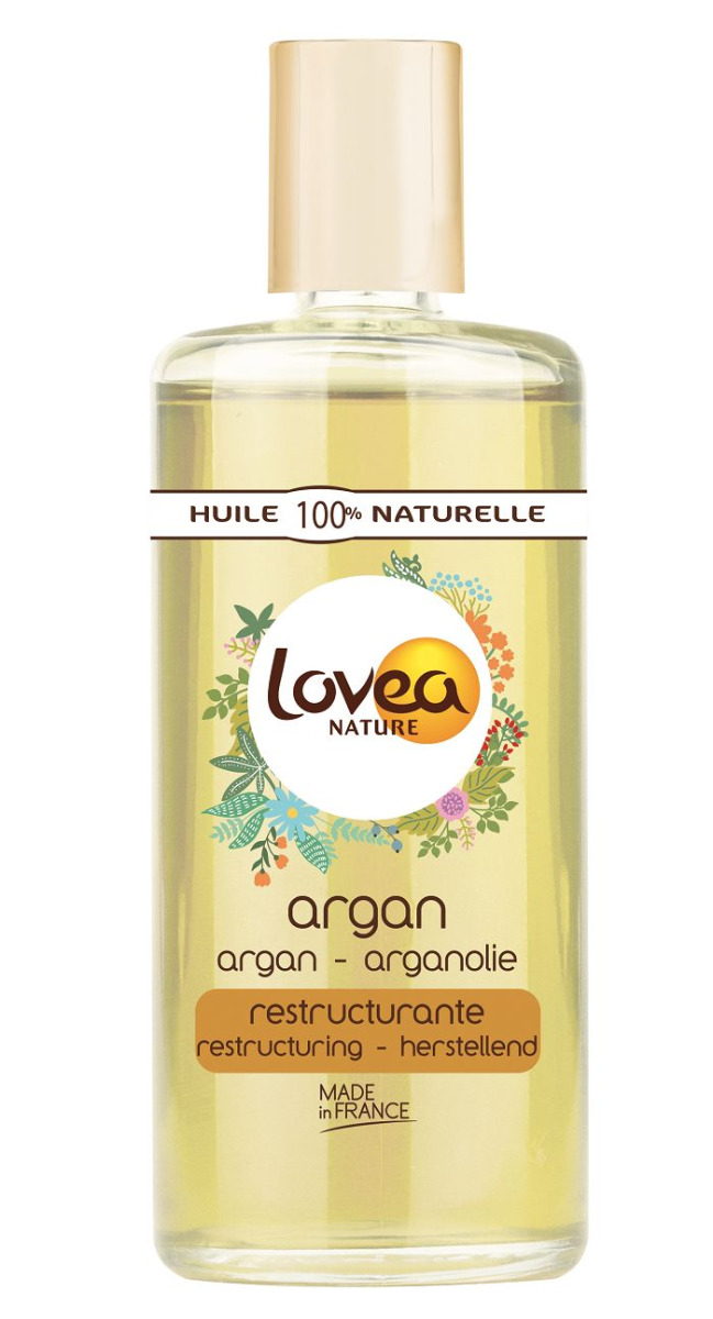 Lovea 100% Přírodní obnovující tělový olej s arganovou vůní 100 ml Lovea