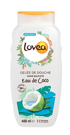 Lovea Sprchový gel kokos 400 ml Lovea