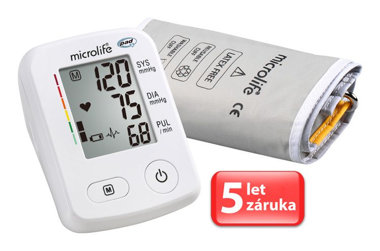 Microlife BP A2 Classic Accurate automatický tlakoměr na paži Microlife