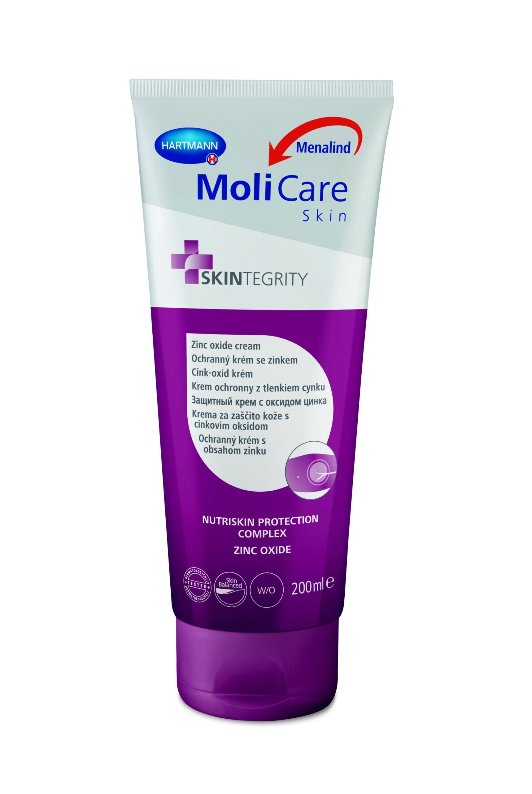 MoliCare Skin Ochranný krém se zinkem 200 ml MoliCare