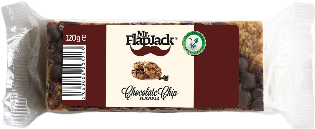 Mr. FlapJack Čokoládový chips tyčinka 120 g Mr. FlapJack