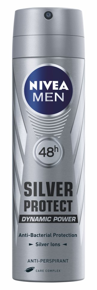 Nivea MEN Antiperspirant Silver Protect sprej 150 ml Nivea