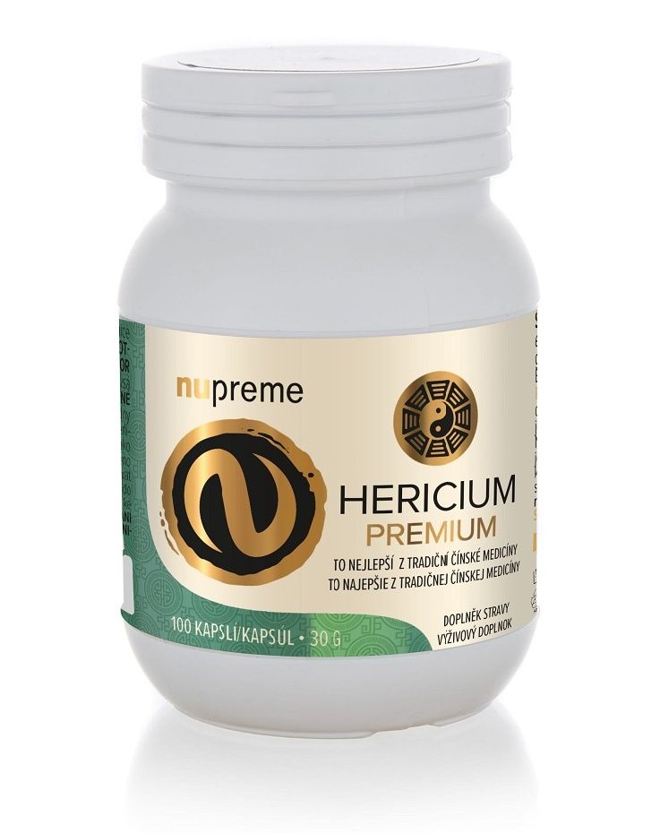 Nupreme Hericium extrakt 100 kapslí Nupreme