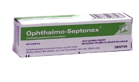 Ophthalmo-Septonex oční mast 5 g Ophthalmo-Septonex