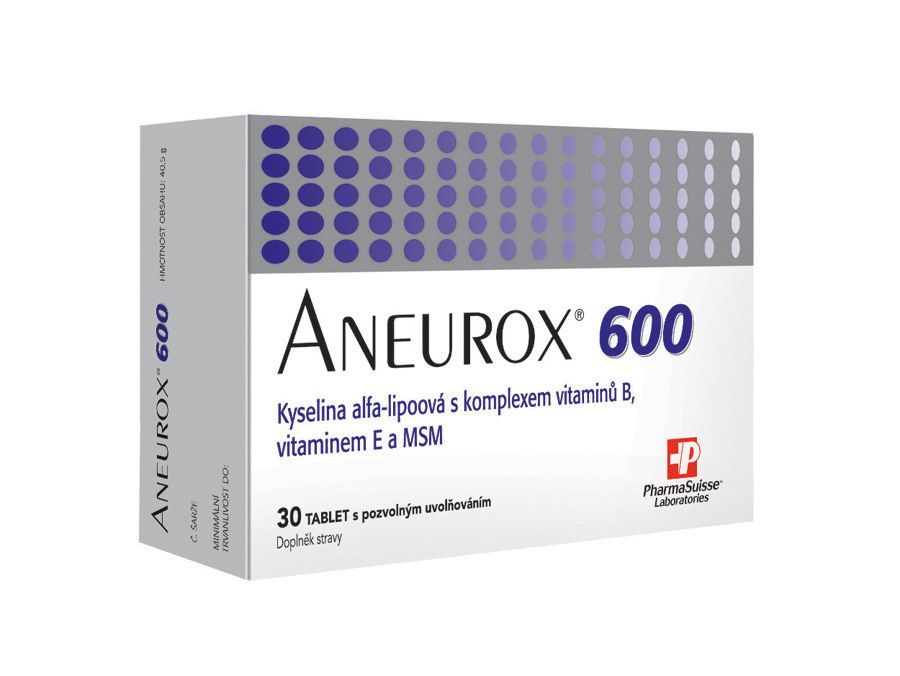 PharmaSuisse ANEUROX 600 30 tablet PharmaSuisse