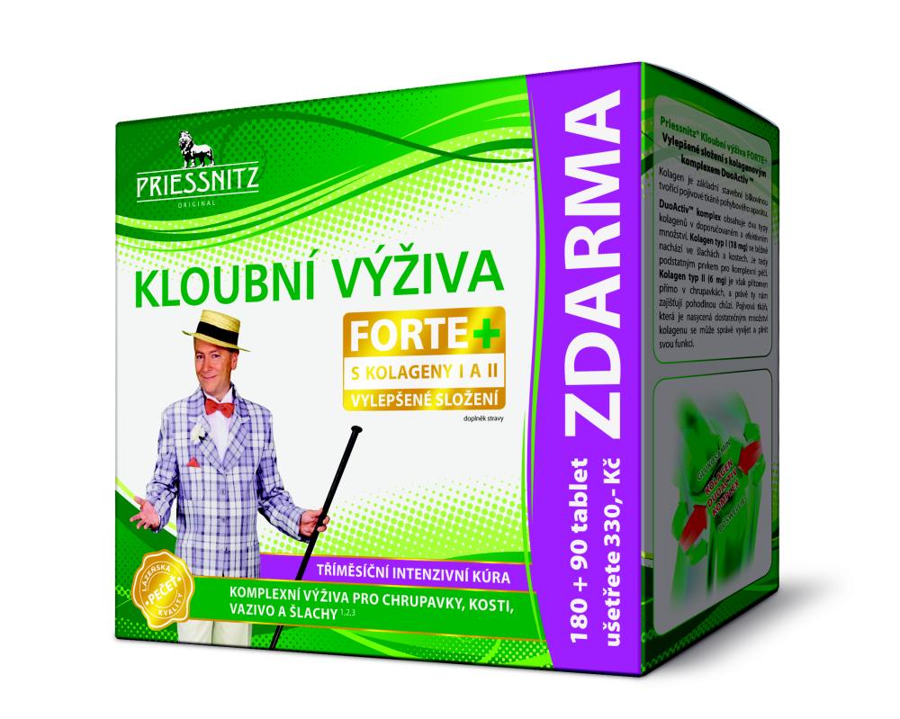 Priessnitz Kloubní výživa Forte + kolageny 180+90 tablet Priessnitz