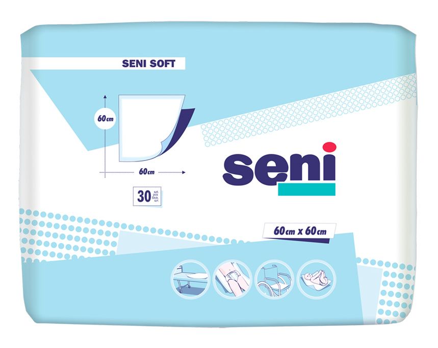 Seni Soft 60x60 cm absorpční podložky 30 ks Seni