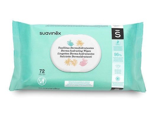 Suavinex Hygienické pleťové hydratační ubrousky 72 ks Suavinex