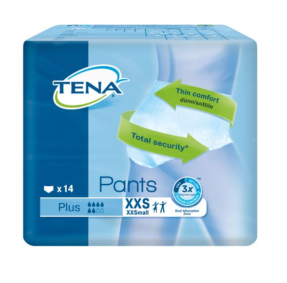 Tena Pants Plus XX-Small inkontinenční kalhotky 14 ks Tena