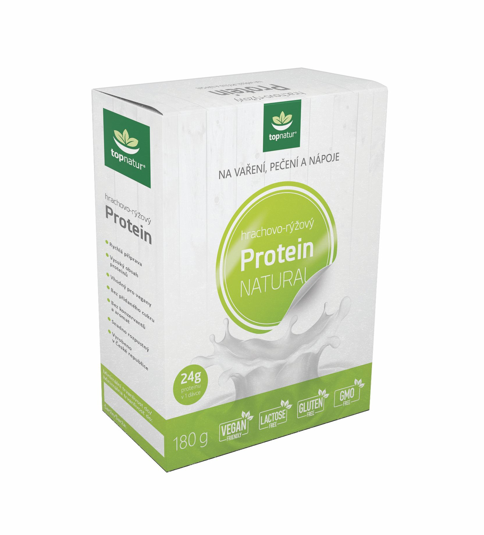 Topnatur Protein hrachovo-rýžový 180 g Topnatur