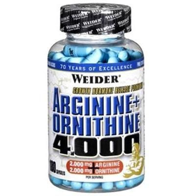 WEIDER Arginine + Ornithine 4.000 180 kapslí WEIDER