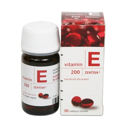 Zentiva Vitamin E 200 mg 30 tobolek Zentiva