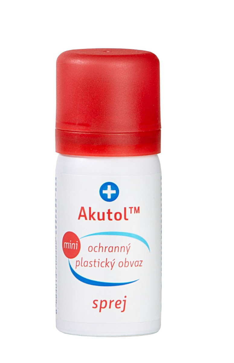 Akutol Ochranný plastický obvaz mini sprej 35 ml Akutol