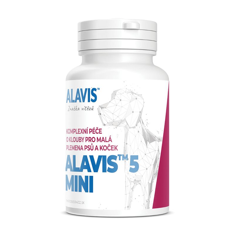 Alavis 5 MINI Péče o klouby pro psy a kočky 90 tablet Alavis