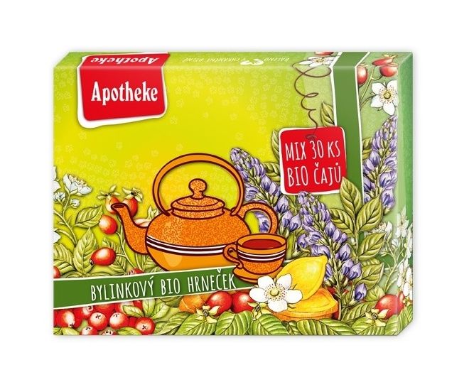 Apotheke Kolekce prémiových čajů BIO dárkové balení 30 sáčků Apotheke