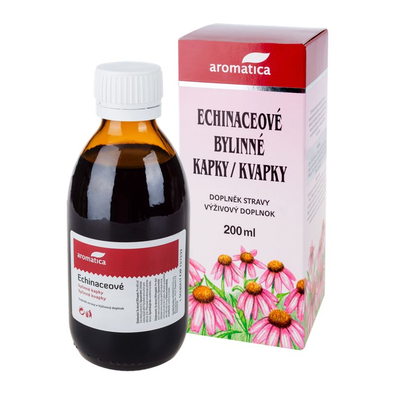 Aromatica Echinaceové bylinné kapky 200 ml Aromatica