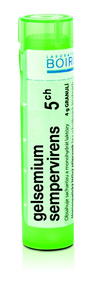 Boiron GELSEMIUM SEMPERVIRENS CH5 granule 4 g Boiron