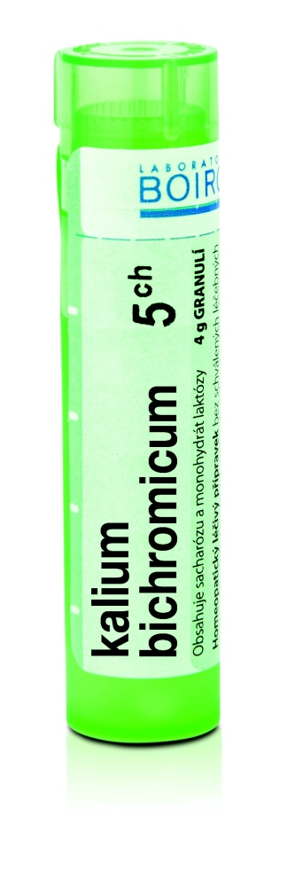 Boiron KALIUM BICHROMICUM CH5 granule 4 g Boiron