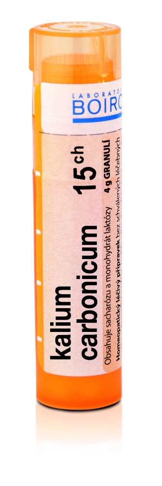 Boiron KALIUM CARBONICUM CH15 granule 4 g Boiron