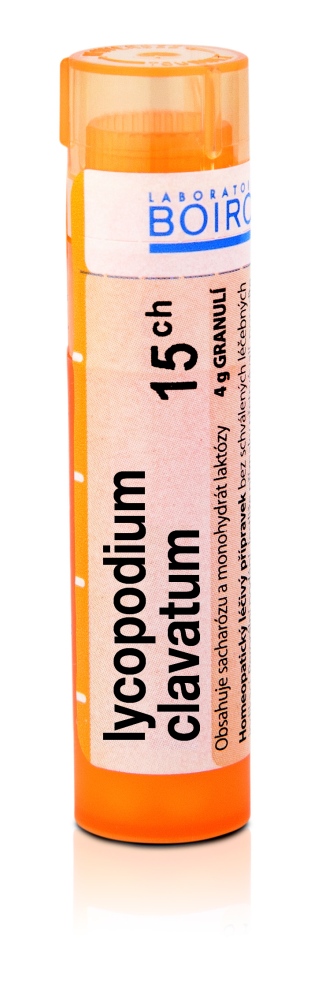 Boiron LYCOPODIUM CLAVATUM CH15 granule 4 g Boiron