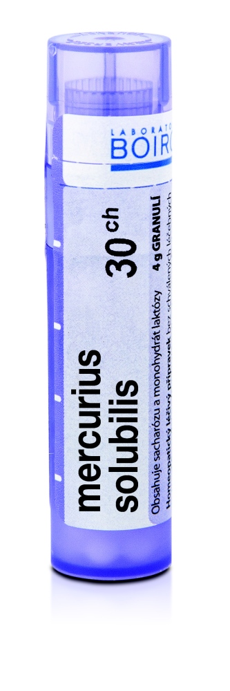Boiron MERCURIUS SOLUBILIS CH30 granule 4 g Boiron