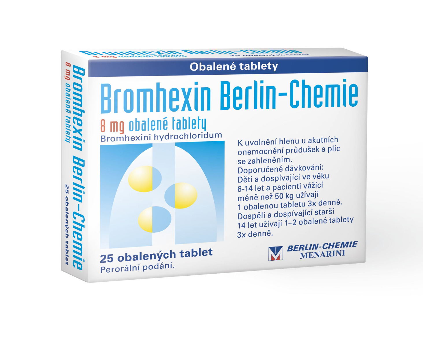 Bromhexin bc 8 Berlin-Chemie 25 tablet Bromhexin bc