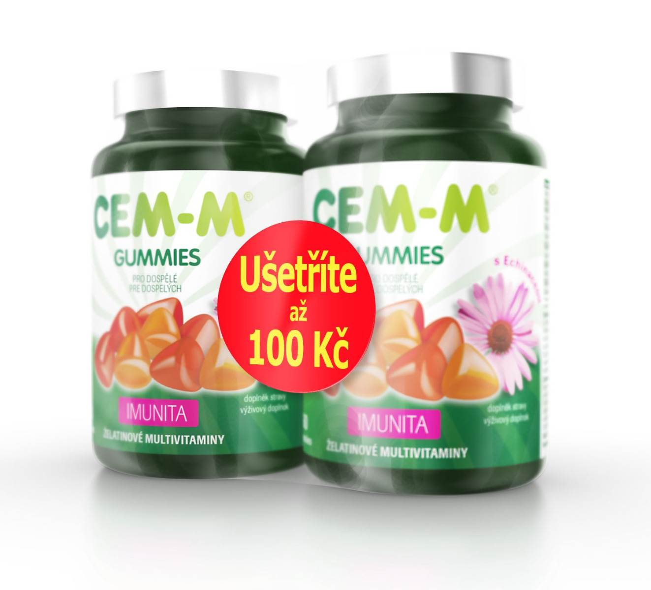 Cem-m gummies Imunita 60+60 tablet Cem-m