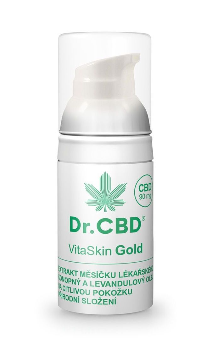 Dr.CBD VitaSkin Gold balzám 30 ml Dr.CBD