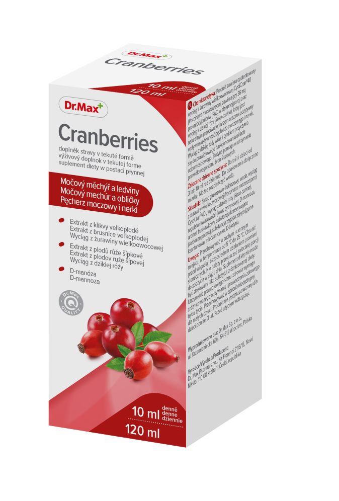 Dr.Max Cranberries 120 ml Dr.Max