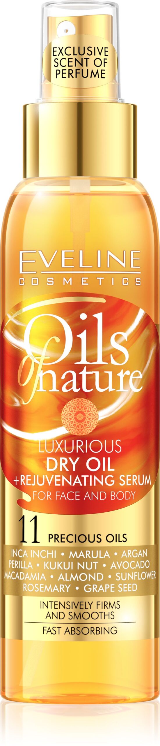 Eveline Oils of Nature Dry Oil omlazující sérum 125 ml Eveline